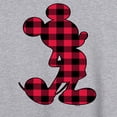 thumbnail image 3 of Mickey & Friends - Plaid Mickey - Women's Oversized T-Shirt, 3 of 5