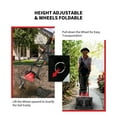 thumbnail image 4 of Costway 17-Inch 13.5 Amp Corded Electric Tiller and Cultivator 9'' Tilling Depth Red, 4 of 12