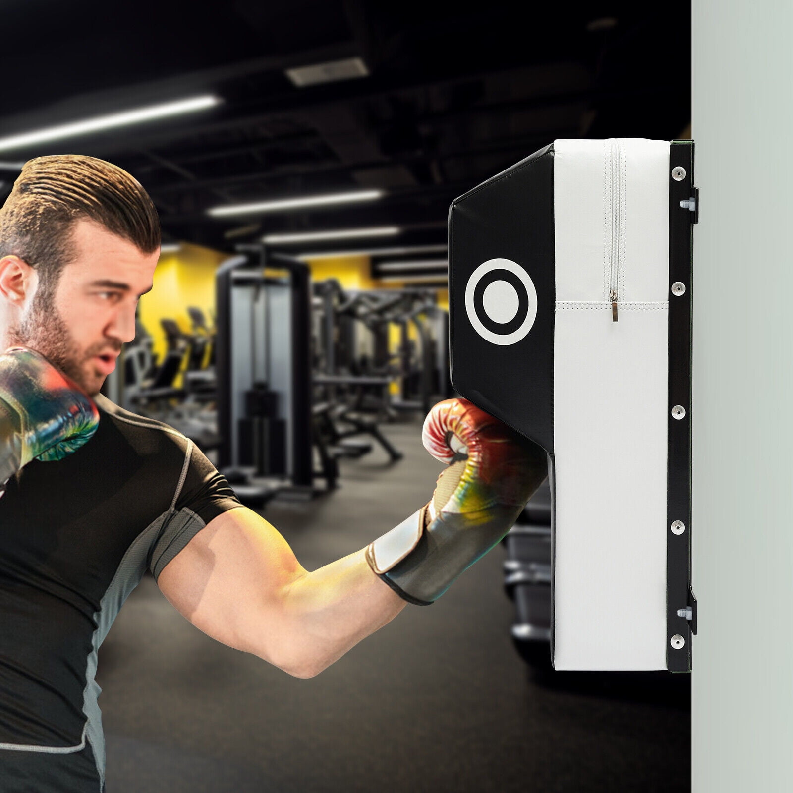 Wall Mount Uppercut Boxing Heavy Bag Square Boxing MMA Training Punching Target