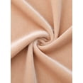 thumbnail image 4 of DARING DIVA Women's 3/4 Sleeve Velvet Shrug Bolero Cropped Cardigan Top S Champagne, 4 of 4