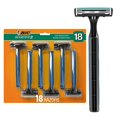 thumbnail image 1 of BIC Sensitive 2 Disposable Razors for Men With 2 Blades for Sensitive Skin, 18 Count Value Pack of Shaving Razors, 1 of 7
