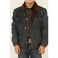 thumbnail image 3 of Wrangler Boys  Boy`s Blanket Lined Jacket L Sherpa Rustic Blue, 3 of 4