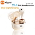 thumbnail image 2 of Auriculares Bluetooth Xiaomi Q13 Auriculares inalámbricos ENC Auriculares con reducción de ruido Auriculares con control táctil Auriculares con pantalla digital, 2 of 5
