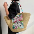 thumbnail image 4 of Bolsos de playa de verano Bolso de hombro casual para mujer Simple portátil para viajes (Estilo 5) Likrtyny Para Estrenar, 4 of 5