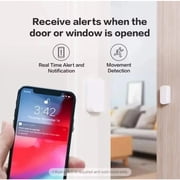 Aqara Zigbee Smart Door Window Sensor - Wireless Mini Contact Detector for Home Security, Compatible with Mijia Gateway, Apple HomeKit & Mijia App
