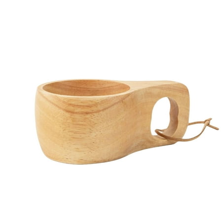 

TAONMEISU Milk Cup Solid Wooden Lightweight Durable Drinking Cup