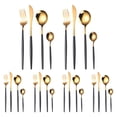thumbnail image 2 of Spoons and Forks Set Stainless Steel 24 Piece Stainless Steel Cutlery Set for 6 People Including Spoon Knife and Fork Polish Stainless Steel Knife Set Knife Set Stainless Steel, 2 of 9