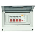 thumbnail image 3 of 3 Way Garage Shed Camper Van Caravan Consumer Unit Fuse Box with RCD and 3 x MCB, 3 of 11