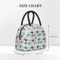 thumbnail image 2 of Disketp Cute Pug Dogs Bolsa Térmica para Almuerzo, Lonchera con Abertura Amplia y Gran Capacidad, Organizador Reutilizable para Mujeres, Hombres y Adultos, 2 of 6