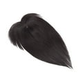 thumbnail image 2 of MY-LADY Silk Mono Base Clip in Topper 100% Remy Human Hair Extensions Women Toupee Hairpiece with Bangs for Thinning Hair, 2 of 10