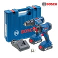 thumbnail image 1 of Taladro de Impacto y Atornillador Inalámbricos BOSCH Profesional 18v Rotomartillo GSB 180-LI Llave de Impacto GDX 180-LI, 1 of 5