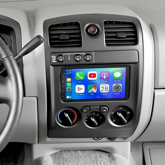 Zcargel 7" Car Stereo Android 13 2 32G for Chevy Colorado Wireless with CarPlay Android Auto GPS Bluetooth FM/RDS