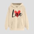 thumbnail image 4 of Fuera Del Hombro Manga Larga Tops para las Mujeres Impreso Sudadera con Capucha Cuello Redondo Sudadera Casual, Invierno Cálido Top para el Club de Trabajo Y el Uso Diario, 4 of 8