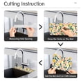 thumbnail image 5 of Yayeee Faucet Mat for Kitchen Sink 14.7" Diatomite Long Splash Guard Pad, Citrus Fruits, 2 Pack, 5 of 7