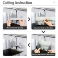 thumbnail image 5 of Yayeee Faucet Mat for Kitchen Sink 14.7" Diatomite Long Splash Guard Pad, Foggy Forest, 2 Pack, 5 of 7