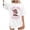 White, variant on LINGLANG Womens Tops Casual Country Music Graphic Tee Casual Denim Western Short Sleeve T Shirt Top Under $5