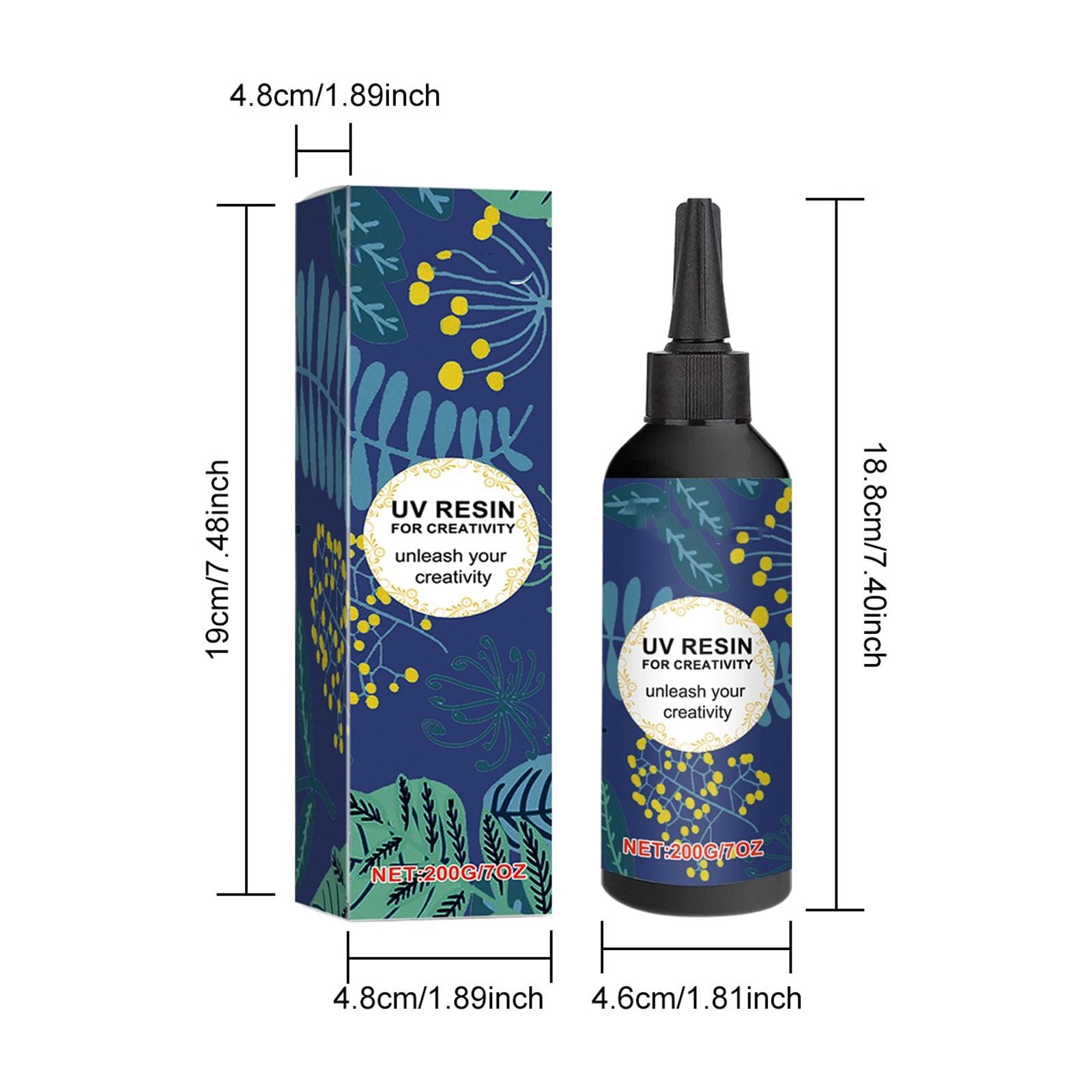 Clearance Adhesive mucilage under $20,Clear Resin Hard Curable Resin Liquid Quick Curing Epoxy Resin Glues For Casting Coating Jewelry Pendant（200ml） 2PC