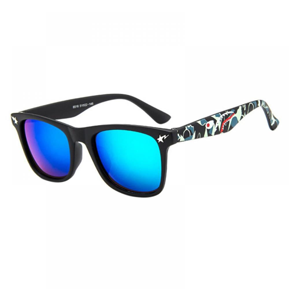 Kids Polarized Sunglasses Children Mirrored Lens Shades Glasses for Boys Girls UV400