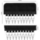 thumbnail image 2 of Clip para colgar sombreros, 2 uds., Clips plegables para colgar sombreros de acero inoxidable para gorras de béisbol, cambie su percha de tela por una percha organizadora de gorras, 2 of 5
