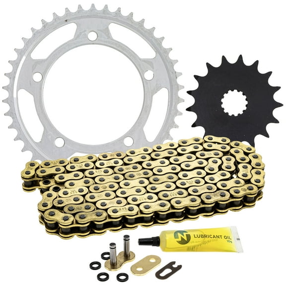 Niche Sprocket Chain Set Suzuki Vstrom 1000 17/42 Tooth 525 X-Ring Front Rear MK1013212