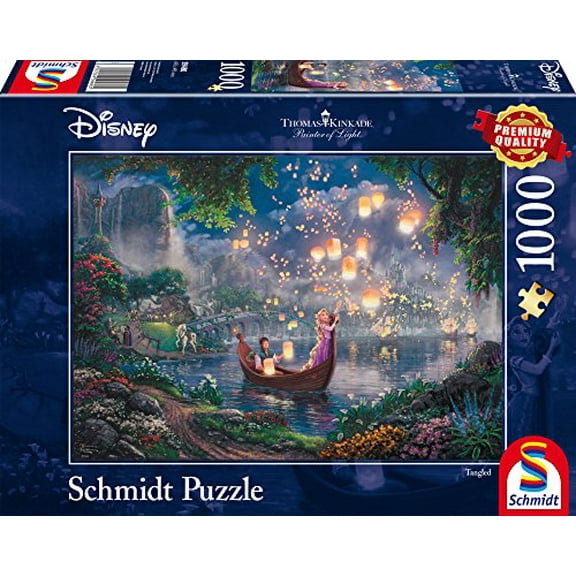 Schmidt Spiele 59480 Disney-Tangled Jigsaw Puzzle, Multi-Colour