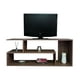 thumbnail image 2 of Mueble para TV DECOMOBIL Minimalista Moderno Hermoso Y Elegante Cafe Nogal Neo TVG-120X60-C, 2 of 7