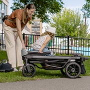 Shyft Rideshare All-Terrain Performance Stroller Wagon (Sterling Black)