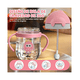 thumbnail image 3 of Vaso Entrenador 360 Antiderrames Bebés Belug Rosa y Azul, 3 of 5