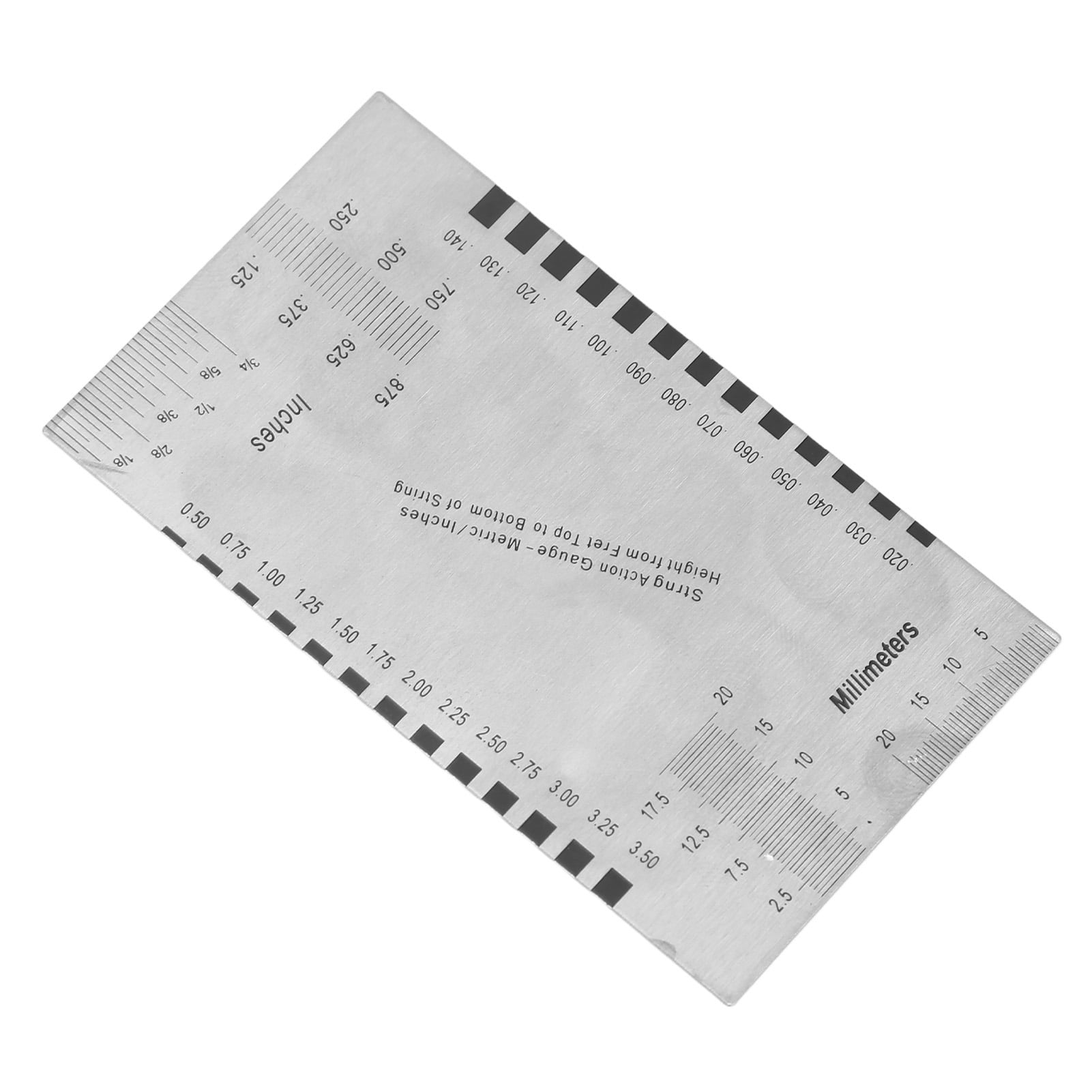 String Action Ruler Guitar Set Up Gauge String Action Gauge Ruler Guitar Height Gauge Guitar