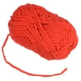 thumbnail image 3 of Uxcell Velvet Yarn Blanket Yarn 100g/3.5oz Polyester Soft Knitting Chenille Yarn Bright Red, 3 of 7
