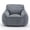 Dark Gray, variant on Jopath Giant Bean Bag Chair for Adults Teens,Oversized Corduroy Bean Bag Chairs Lazy Sofa Couch Chairs with Soft Memory Foam Filler for Living Room,Bedroom,Purple