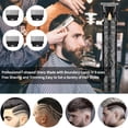 thumbnail image 5 of HLONK USB Rechargeable Multi-Function Professional Hair Clipper with 4 Interchangeable Combs – Ideal for Men‘S Grooming  Shaving & Hairdressing – Perfect Father‘S Day Gift  Portable E, 5 of 5