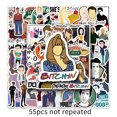 thumbnail image 2 of Paquete de pegatinas Friends Anime, vinilo impermeable, 55 unidades, 4 a 7 cm, 2 of 3