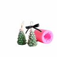 thumbnail image 3 of Árbol de Navidad 3D, árbol de Navidad tridimensional, piña, decoración de pastel de azúcar, molde de silicona para hornear mousse de chocolate, 3 of 4