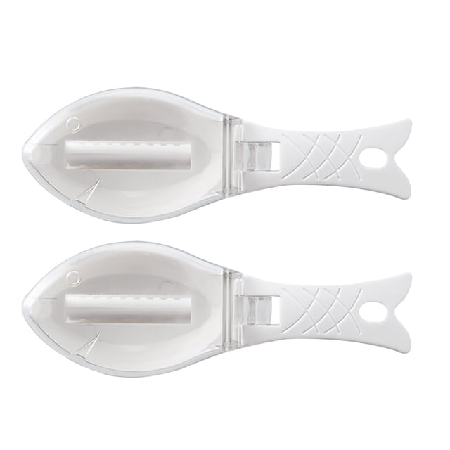 Household Kitchen Tools Fishs Scale Scraper Remover with Lid