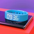 thumbnail image 2 of T5 LED Display Sports Fitness Bracelet Gauge Smart Step-Trackers Women Men Kids Gifts, 2 of 5