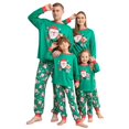 thumbnail image 1 of Conjunto de pijamas navideños a juego para la familia, ropa de dormir para adultos, niños y mujeres, madre e hija, padre e hijo, 2023, 1 of 4