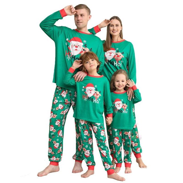 Conjunto de pijamas navideños a juego para la familia, ropa de dormir para adultos, niños y mujeres, madre e hija, padre e hijo, 2023