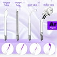 thumbnail image 5 of FNNMNNR 7 in 1 Portable High Frequency Electrode Wand Facial Machine Anti Wrinkle Massage Device For Hair Face Electrotherapy Glass Tube Argon Treatment Acne Skin Care Spa（Mixed pack）, 5 of 7