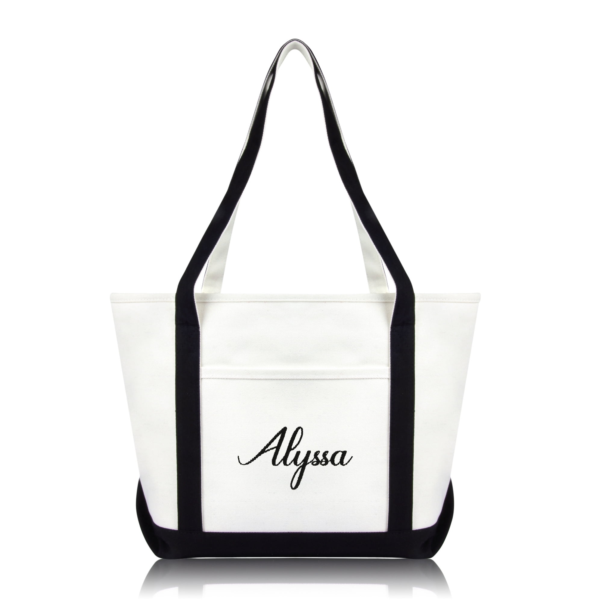 Alyssa Ladies Personalised Shopping Bag Tote can amend to ANY NAME Shopper