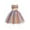 Apricot, variant on MAVLLY Flower Girls Sequin Party Dress Rainbow Mesh Tulle Princess Lace Ball Gown Prom
