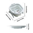 Foot Bath Collapsible Foot Bath Foot Soak Tub with Handle Foldable
