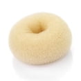 thumbnail image 1 of Beaute Galleria Hair Donut Bun Maker Anillo Estilo Malla Chignon Ballet Calcetín Moño (Mini Beige/Rubio), 1 of 5