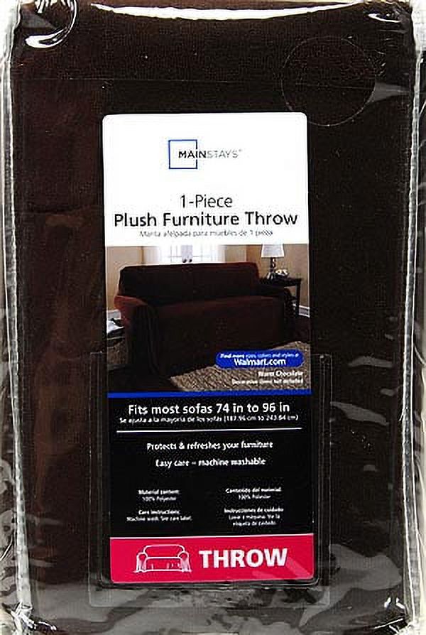Mainstays Plush Sofa Furniture Throw - image 2 of 4