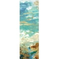thumbnail image 2 of Wilson, Aimee 11x24 Black Ornate Wood Framed with Double Matting Museum Art Print Titled - Seaside Abstract II, 2 of 4