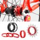 thumbnail image 2 of Kit de conversión de juego de volante de una sola velocidad de bicicleta 15T Rojo Sin género Como se describe Único, 2 of 8