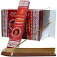 thumbnail image 1 of Dragons Blood Incense Sticks And Holder Bundle Ayurvedic Hand Made Insense Insence, 1 of 3
