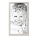 thumbnail image 2 of ArtToFrames 13" x 23" Slanted Lip White Picture Frame, 13x23 inch White Wood Poster Frame (WOM-4825),  Pack, 2 of 7