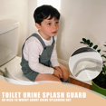 thumbnail image 4 of Osdhezcn Toilet Splash Guard For Men Versatile PVC Modern Bathroom Accessory Kids Potty Training, 4 of 10