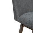 thumbnail image 2 of Armen Living Indoor Basila Swivel Counter Stool in Gray Oak Wood Finish with Gray Fabric, 2 of 12